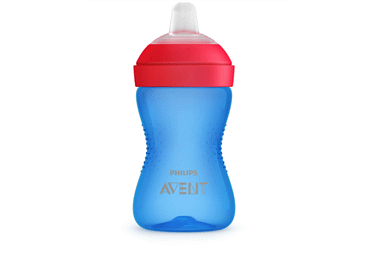 Mācību krūzīte AVENT zila, 9M+,300m