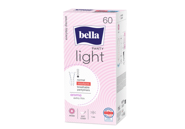 Ikdienas ieliktnīši BELLA Light Aroma 60gb.