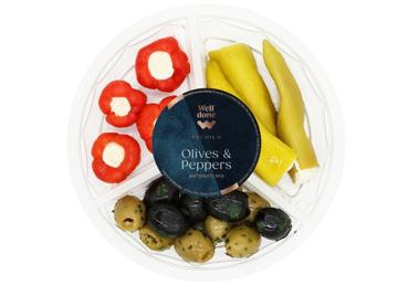 Pipari ar sieru un olīvām WELL DONE PREMIUM 210g