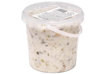 Siļķu filejas gabaliņi ar marinētiem gurķiem IRBE kg