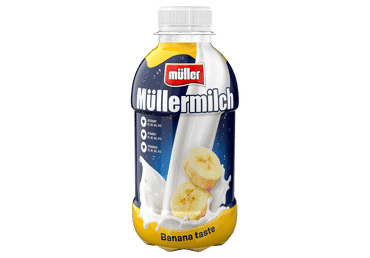 Piena dzēriens MULLERMILCH banānu 400g