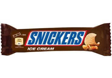 Saldējuma batoniņš SNICKERS 48g