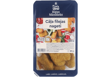 Cāļa filejas nageti RM 300g