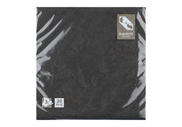 Salvetes ELEMENTS meln.relj.20gb.33x33cm