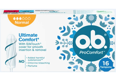 Higiēniskie tamponi O.B.PRO COMFORT NORMAL 16gab. - 1