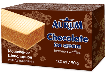 Saldējums šokolādes sendvičs AURUM 90g