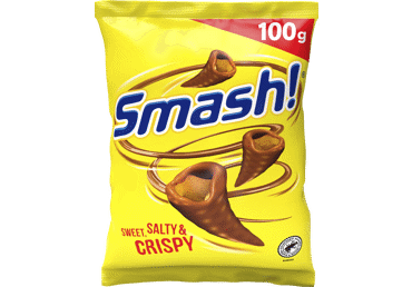 Kukurūzas kraukšķi piena šokolādē SMASH 100g