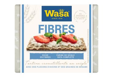 Sausmaizītes rudzu WASA Fibre 230g - 1