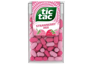 Dražejas TIC TAC zemeņu 54g