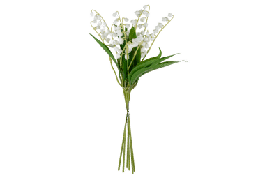 Mākslīgo maijpuķu pusķītis ILAJA 34cm