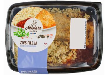 Zivs fileja ar sieru un bulguru MEISTARA MARKA 350g