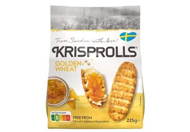 Sausmaizītes kviešu Golden KRISPROLLS 240g