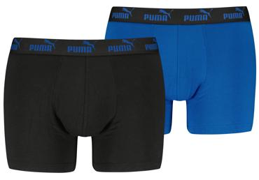 Vīriešu bokseršorti PUMA 2gab. melni zili M