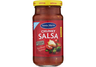 Sarkano tomātu salsa SANTA MARIA 230g