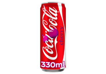 Gāzēts dzēriens COCA-COLA Cherry 0,33L skārda D