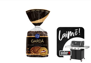 Maize FAZER Gardā mellā ar saulespuķu sēklam 280g - 1