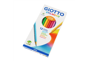 Krāsainie zīmuļi GIOTTO Stilnovo 12gab.