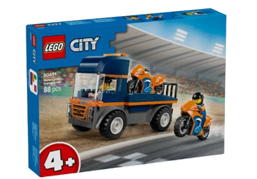 Konstruktors LEGO Motociklu pārvadātājs 60491