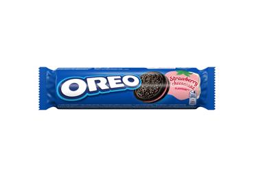 Cepumi OREO ar Zemeņu sierakūkas garšu 154g