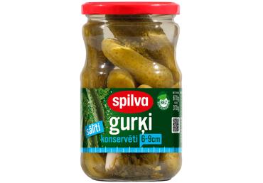 Sālīti gurķi SPILVA 670g