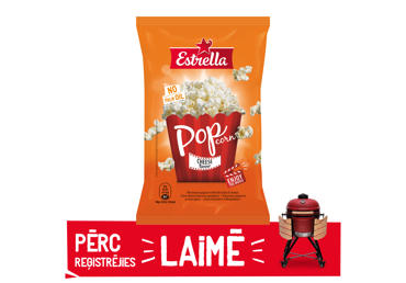 Popkorns ESTRELLA ar siera garšu 90g - 1