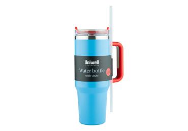 Krūze ar salmiņu UNIWELL 1200ml - 2