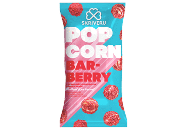 Popkorns ar bārbelēm SKRĪVERU 80g
