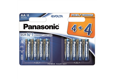 Baterija PANASONIC Evolta LR6EGE/8B 4+4