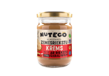 Zemesriekstu krēms ar riekstiem NUTEGO 250g - 2