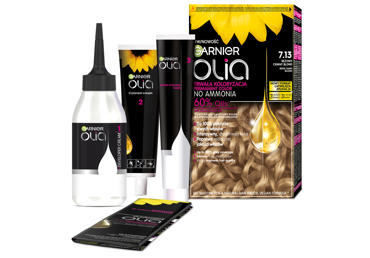 Matu krāsa GARNIER OLIA 7.13 - 2