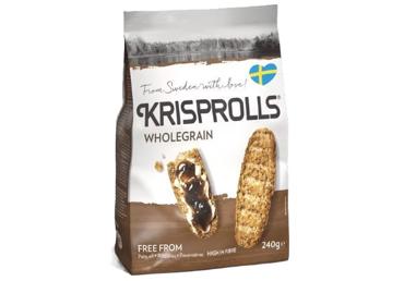 Sausmaizītes pilngraudu KRISPROLLS 240g