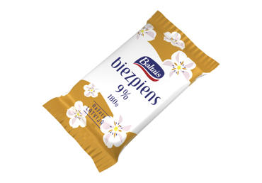 Pilnpiena biezpiens BALTAIS 9% 180g