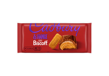 Piena šokolāde CADBURY Biscoff 195g