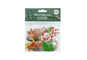 Ziemassvētku uzlīmes 35gab. - 2