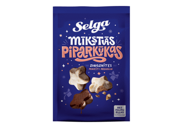 Piparkūkas mīkstās SELGA Zvaigznītes 250g