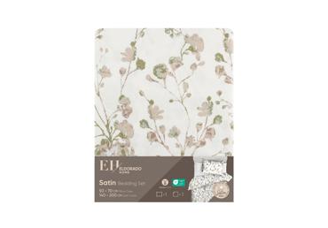 Satīna gultas veļas komplekts 140x200/50x70cm - 2