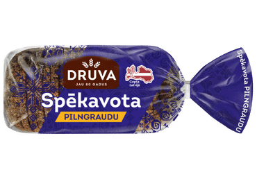 Spēkavota rudzu maize Druva FAZER 800g