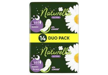 Higiēniskās paketes NATURELLA Night Duo 14gab.