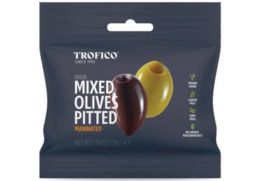 Olīvu Mix marinādē bez kauliņiem TROFICO 30g