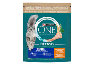 Sausā kaķu barība ONE Senior vista 800g