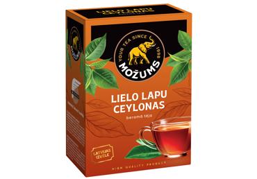 Melnā tēja MOŽUMS Lielo lapu 100g