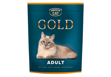 Sausā kaķu barība Perfecto Cat Gold vistas 800g