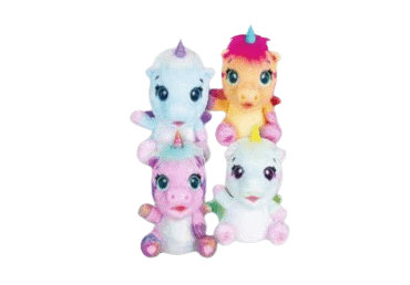 Rotaļu vienradzis ar aksesuāriem