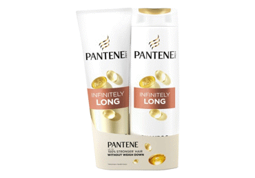 Komplekts PANTENE Infinitely Long matu kopšanai