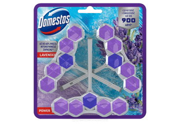Tualetes bloks DOMESTOS P5 Lavender 3x50g