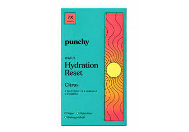 Eletrolītu pulveris citrus-laims PUNCHY 34g