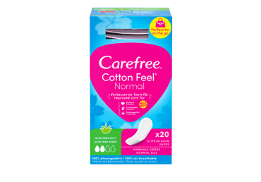 Ikdienas ieliktnīši CAREFREE Aloe 20gab.