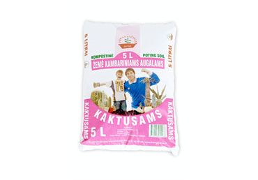 Komposta zeme kaktusiem 5l
