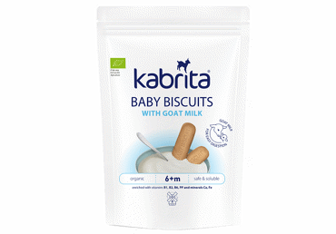 BIO cepumi KABRITA kazas piena 6+ 115g