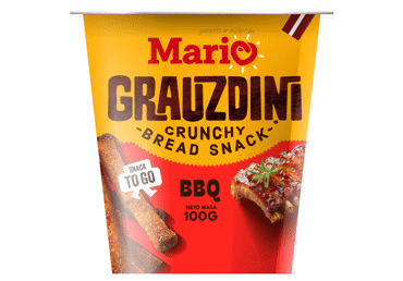 Grauzdiņi BBQ ribiņu garša MARIO 100g